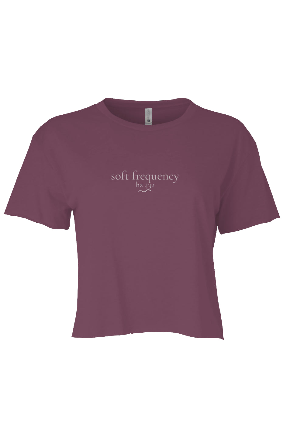 Soft Frequency Hz432 Cropped Tee in Bay – Soft Frequencies™